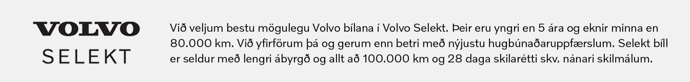 Volvo Selekt nýr